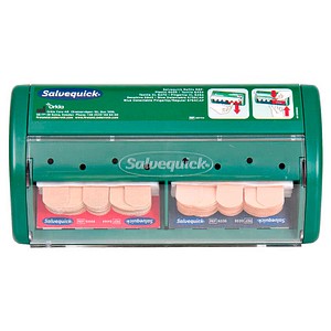 Salvequick 1009070  Pflasterspender 85 Strips 45x wasserfest 40x elastisch 7310614907002 Salvequick