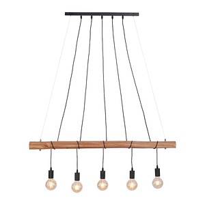 DAMIAN Deckenleuchte braun 60 W