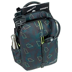 9002638227898 - Schulrucksack Elite 20 Green Polygon Kunstfaser grün 9002638227898 Walker