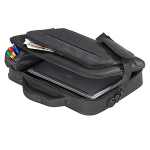 hama Laptoptasche Miami Kunstfaser schwarz 00216522 bis 44,0 cm (17,3 Zoll)