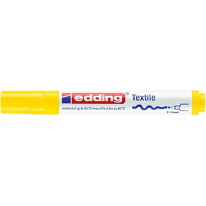 4004764014422 - 0 edding Textilmarker edding Textilmarker 4500 gb 20 - 50 mm Gelb 4004764014422 - 0 edding Textilmarker edding Textilmarker 4500 gb 20 - 50 mm Gelb