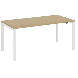4260672333721 - fm Catro Schreibtisch akazie verkehrsweiß rechteckig 4-Fuß-Gestell weiß 2000 x 800 cm 4260672333721 - fm Catro Schreibtisch akazie verkehrsweiß rechteckig 4-Fuß-Gestell weiß 2000 x 800 cm