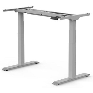 FlexiSpot E7 elektrisch höhenverstellbares Schreibtischgestell grau ohne Tischplatte, T-Fuß-Gestell grau 110,0 – 190,0 x 68,0 cm