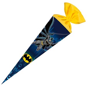 Nestler Tradition in Emotion Schultüte Batman 70,0 cm blau/gelb