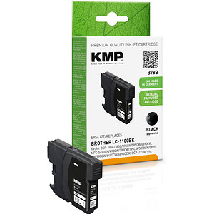 4011324370652 - B78B - black - ink cartridge (alternative for Brother LC1100BK) - Tintenpatrone Schwarz 4011324370652 - B78B - black - ink cartridge (alternative for Brother LC1100BK) - Tintenpatrone Schwarz