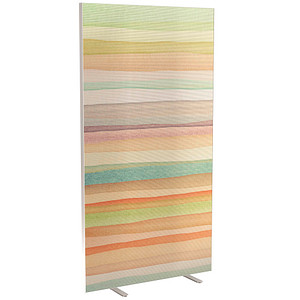 PAPERFLOW Trennwand easyScreen Colour, 61637 bunt 94,0 x 173,4 cm, 1 St.