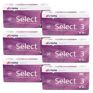 4000883100183 - Toilettenpapier Select 1030807 3-lagig hochweiß 180 Blatt   Rolle 4000883100183 48 Rolle