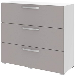 röhr start.now Sideboard grau/weiß keine Fachböden