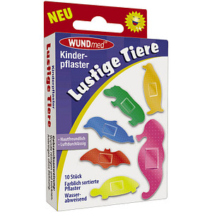 4260206623748 - Pflaster Lustige Tiere bunt 22 x 55 cm 10 St