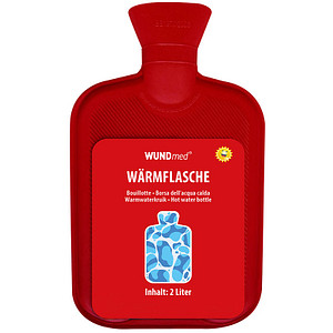 4260206624172 - 2 Liter Wärmflasche rot 4260206624172 WUNDmed 4260206624172 - 2 Liter Wärmflasche rot 4260206624172 WUNDmed