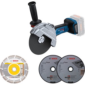 4053423246186 - AKTION BOSCH Professional GWS 18V-180 P Akku-Winkelschleifer-Set 180 V ohne Akku mit Prämie nach Registrierung 4053423246186 - AKTION BOSCH Professional GWS 18V-180 P Akku-Winkelschleifer-Set 180 V ohne Akku mit Prämie nach Registrierung