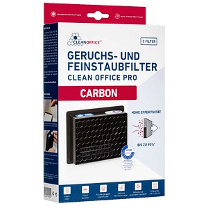 4004060840404 - Clean Office PRO Carbon 2er Pack Feinstaubfilter für Drucker (16 8404040)