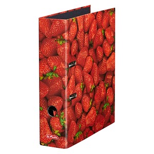 herlitz maX.file Fruits Motivordner Erdbeere 8,0 cm DIN A4