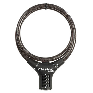 Master Lock® Fahrradschloss 8229EURDPRO schwarz 90,0 cm