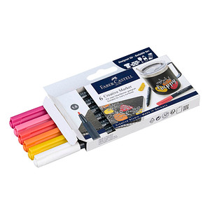 4005401607052 - Lackmarker Summer Breeze 160705 Pack weiß gelb orange rot pink lila 15mm Rundspitze 4005401607052 6 Stück 4005401607052 - Lackmarker Summer Breeze 160705 Pack weiß gelb orange rot pink lila 15mm Rundspitze 4005401607052 6 Stück