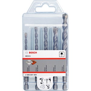 AKTION: BOSCH Betonbohrer-Set HEX-5, 5-teilig mit Prämie nach Registrierung