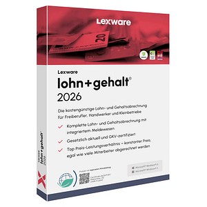 9783648189726 - LEXWARE Lohn+Gehalt 2026 Software Vollversion (PKC)