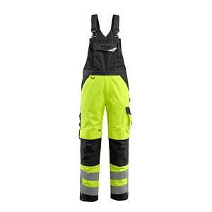 5711074280964 - unisex Warnschutzhose Newcastle gelb Größe 64 5711074280964 MASCOT