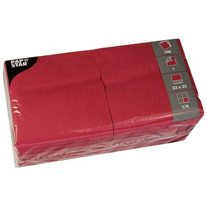 4002911829028 - Servietten weinrot 1-lagig 330 x 333 cm 500 St 4002911829028 - Servietten weinrot 1-lagig 330 x 333 cm 500 St
