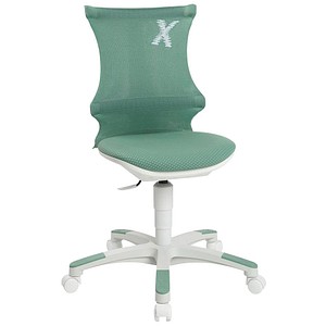 4014296801360 - Kinderdrehstuhl Sitness X Chair 10 FX130CR66 mintgrün weiß Stoff 4014296801360 Topstar