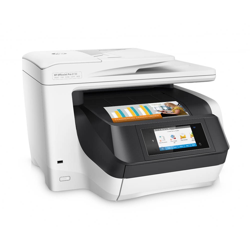 HP Officejet Pro 8730, mit teilweise kompatiblen Patronen