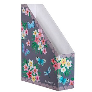 4008110362793 - herlitz Stehsammler Ladylike 300006631 Butterflies Karton DIN A4