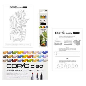 4013695268200 - Ciao 3D Botanic Palette Starter Layoutmarker-Set farbsortiert 10 + 60 mm 1 Set 4013695268200 Copic
