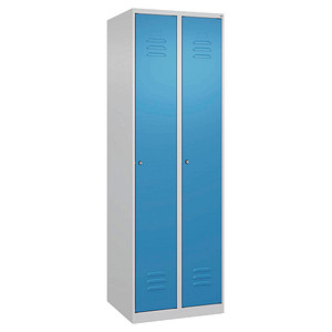 4067521363829 - Spind Classic Plus lichtblau lichtgrau 080000-20-S10017 2 Schließfächer 600 x 500 x 1850 cm 4067521363829 C+P-Möbel 4067521363829 - Spind Classic Plus lichtblau lichtgrau 080000-20-S10017 2 Schließfächer 600 x 500 x 1850 cm 4067521363829 C+P-Möbel