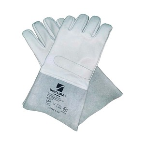 4052301103320 - unisex Rindvolllederhandschuhe grau Größe 10 1 Paar