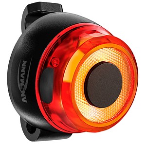Ansmann Schwarz Fahrradrücklicht 1600-0525, 200Mah, Wiederaufladbar - Image 2