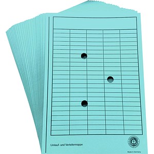 4018924822055 - 25 Sammelmappen DIN A4 hellblau