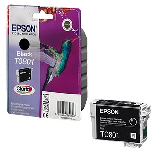 EPSON T0801  schwarz Druckerpatrone