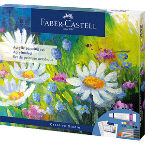 4005403792800 - Acryl Bastelfarben-Set farbsortiert 4005403792800 Faber-Castell 4005403792800 - Acryl Bastelfarben-Set farbsortiert 4005403792800 Faber-Castell