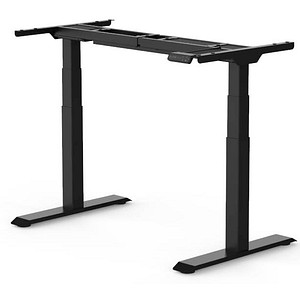FlexiSpot E7 elektrisch höhenverstellbares Schreibtischgestell schwarz ohne Tischplatte, T-Fuß-Gestell schwarz 110,0 – 190,0 x 68,0 cm