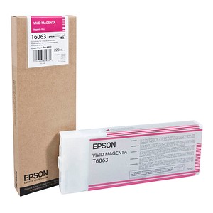 EPSON T6063  vivid magenta Druckerpatrone