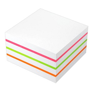 4044355788608 - Haftnotizen 5654-68 CUBE 75x75mm weiss pink grün orange 4044355788608 Info