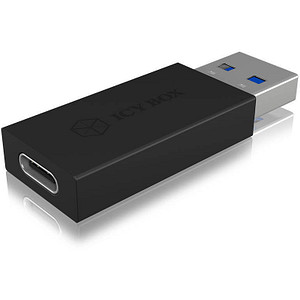 Raidsonic Usb-Adapter - Ib-Cb015 - Usb-C (F) Zu Usb Typ A (M) - Usb 3.1 Gen2 - Schwarz - Bild 4