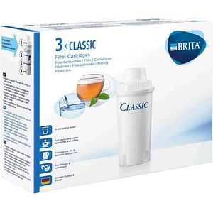 BRITA CLASSIC Wasserfilter-Kartuschen 3 St.