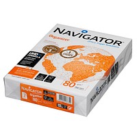 NAVIGATOR Kopierpapier Organizer DIN A4 80 g/qm 2-fach gelocht 500 Blatt >>  büroshop24