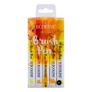 8712079408183 - Brush-Pens gelb 8712079408183 11509902 5 Stück 8712079408183 - Brush-Pens gelb 8712079408183 11509902 5 Stück