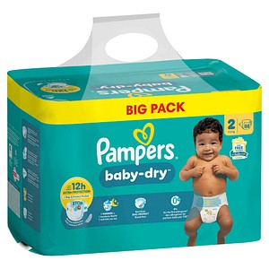 8700216754156 - Windeln baby-dry? BIG PACK  Größe Gr2 (4-8 kg) für Neugeborene 8700216754156 88 Stück