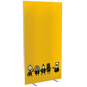 PAPERFLOW Trennwand easyScreen Business, 62257 bunt 94,0 x 173,4 cm, 1 St.