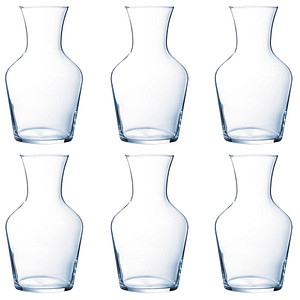 0026102986424 - ARCOROC Karaffe Carafon Vin 0026102986424 ARCOROC 6 Stück 0026102986424 - ARCOROC Karaffe Carafon Vin 0026102986424 ARCOROC 6 Stück
