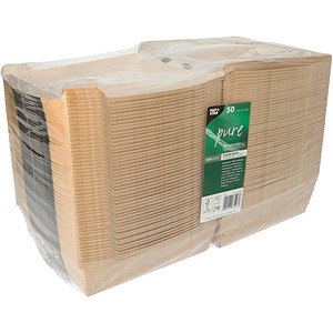 4002911874936 - Burgerboxen aus Pappe pure 18 x 18 cm Good Food XXL 50 Stk 4002911874936 - Burgerboxen aus Pappe pure 18 x 18 cm Good Food XXL 50 Stk