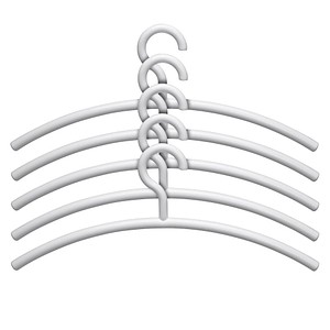 MAUL Kleiderbügel weiß, 5 St.