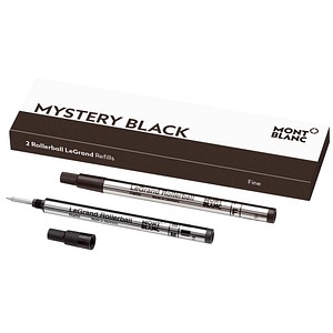 4062037052465 - MONTBLANC LeGrand F Mystery Black Tintenrollerminen schwarz 08 mm 2 St