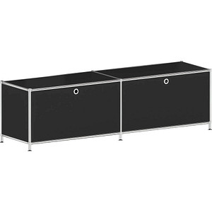 viasit Sideboard System4, 171202 schwarz 152,9 x 40,4 x 43,2 cm, 1 St.