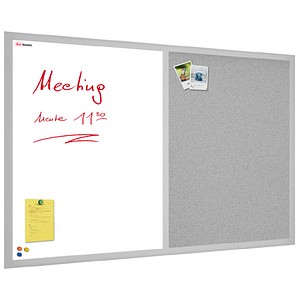 5902622418315 - Kombitafeln TMK96GREY Kork Whiteboard Holz 5902622418315 ALLboards