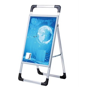 4250504567356 - Kundenstopper silber DIN A1