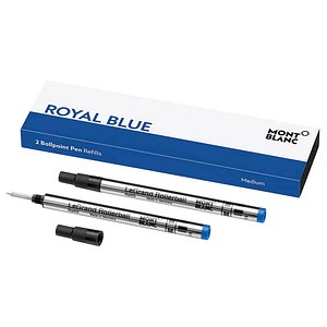 4062037052502 - MONTBLANC LeGrand M Royal Blue Tintenrollerminen königsblau 10 mm 2 St